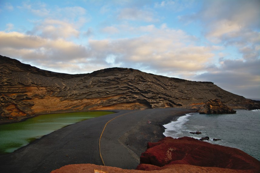 Lago verde como llegar. Los Hervideros de Lanzarote. El golfo Lanzarote