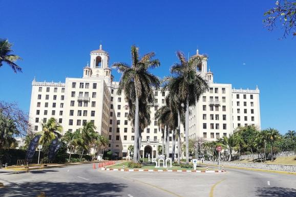 Hotel Nacional en Cuba