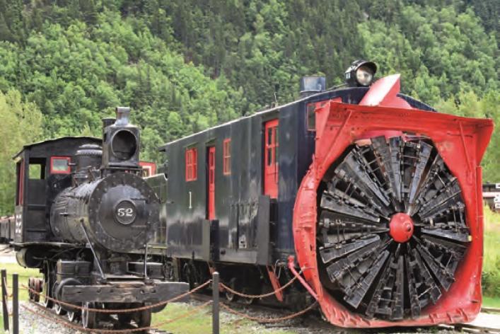 Alaska. Ferrocarril en Skagway. Revista Viajeros