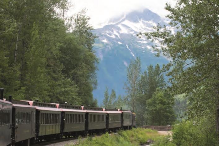 Alaska. Ferrocarril en Skagway. Revista Viajeros