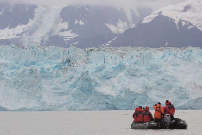 Alaska. Glaciar Hubbard. Revista Viajeros