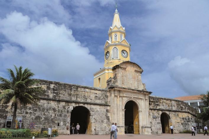 Colombia. Cartagena. Casa del Reloj. Revista Viajeros