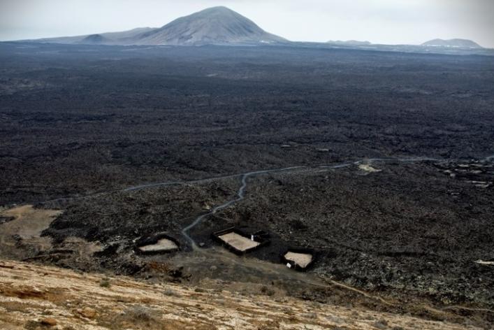 La Caldera Blanca en Lanzarote