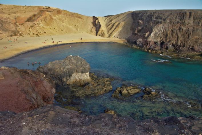 Plaza del Papagayo en Lanzarote