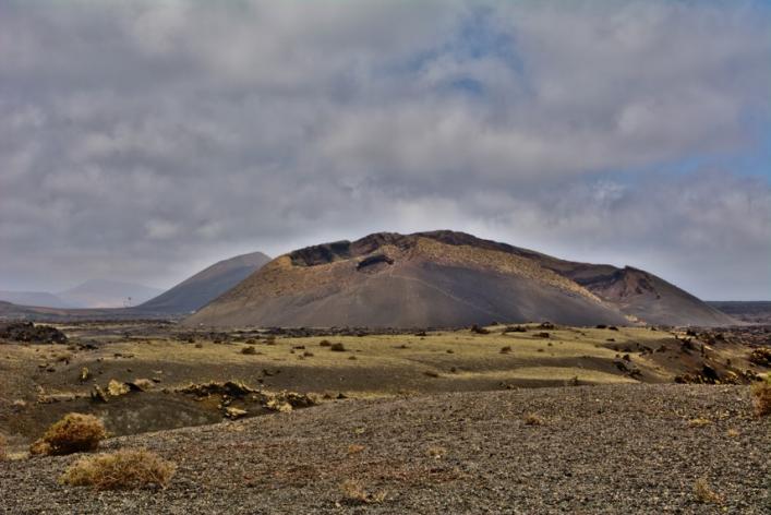 Volcán el Cuervo en Lanzarote